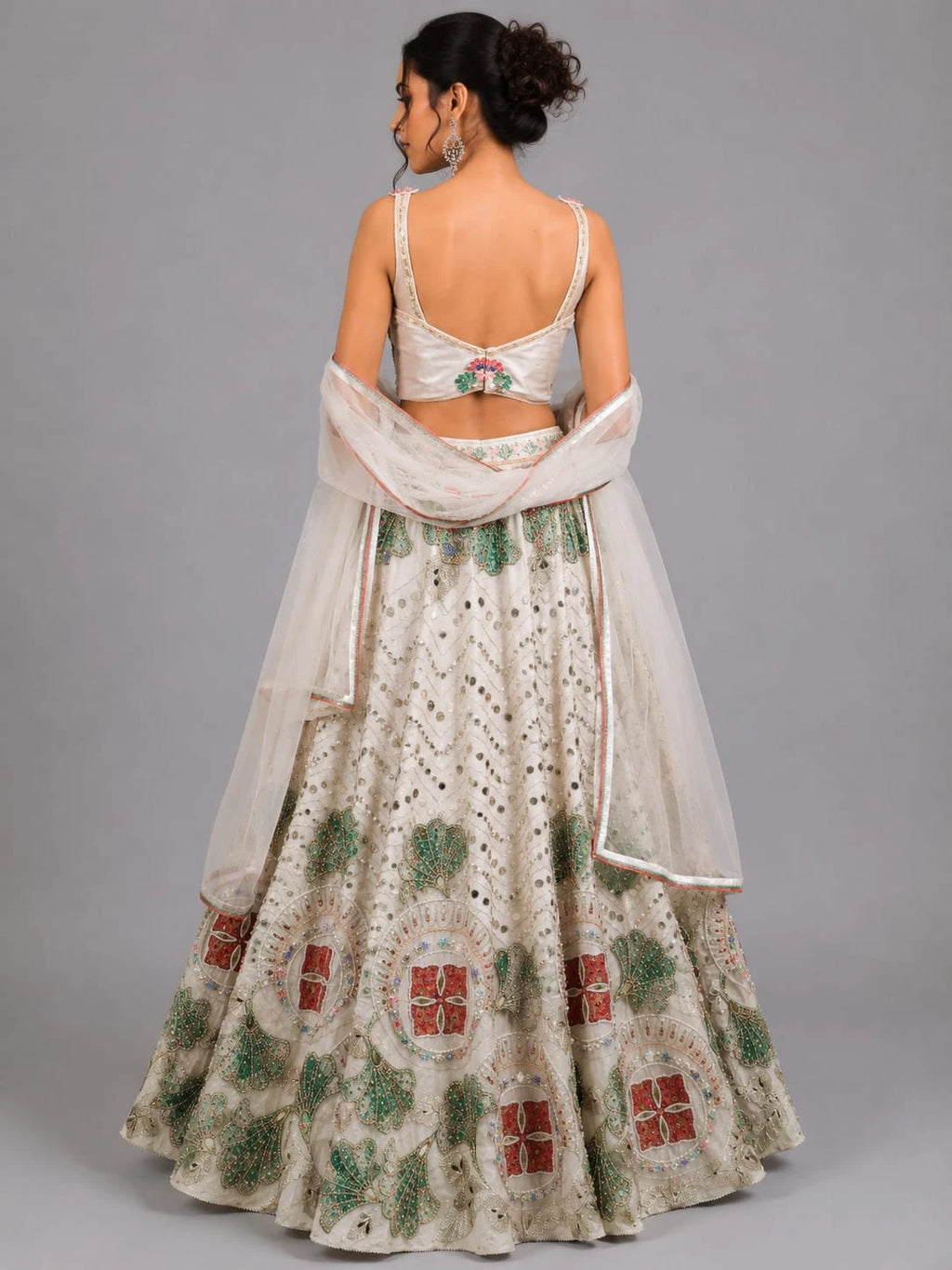 Floral Embroidered Lehenga