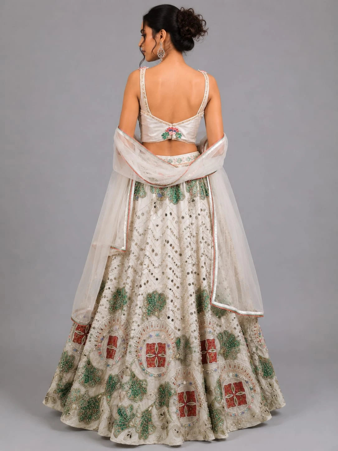 Floral Embroidered Lehenga