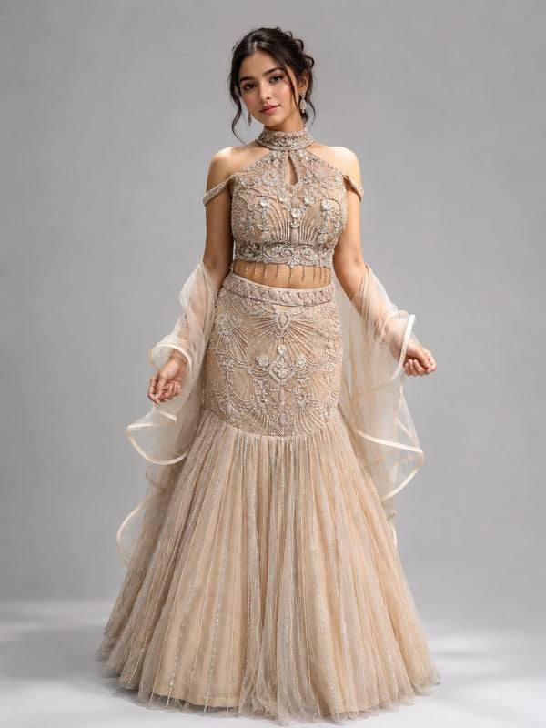 Luxury Gold Lehenga
