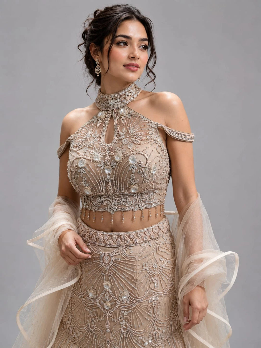 Luxury Gold Lehenga