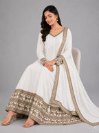 Ivory Designer Dress