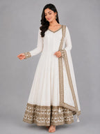 Ivory Designer Dress
