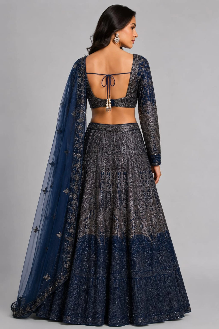 Designer Blue Lehenga