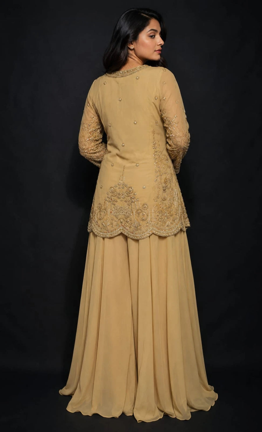 gold sharara