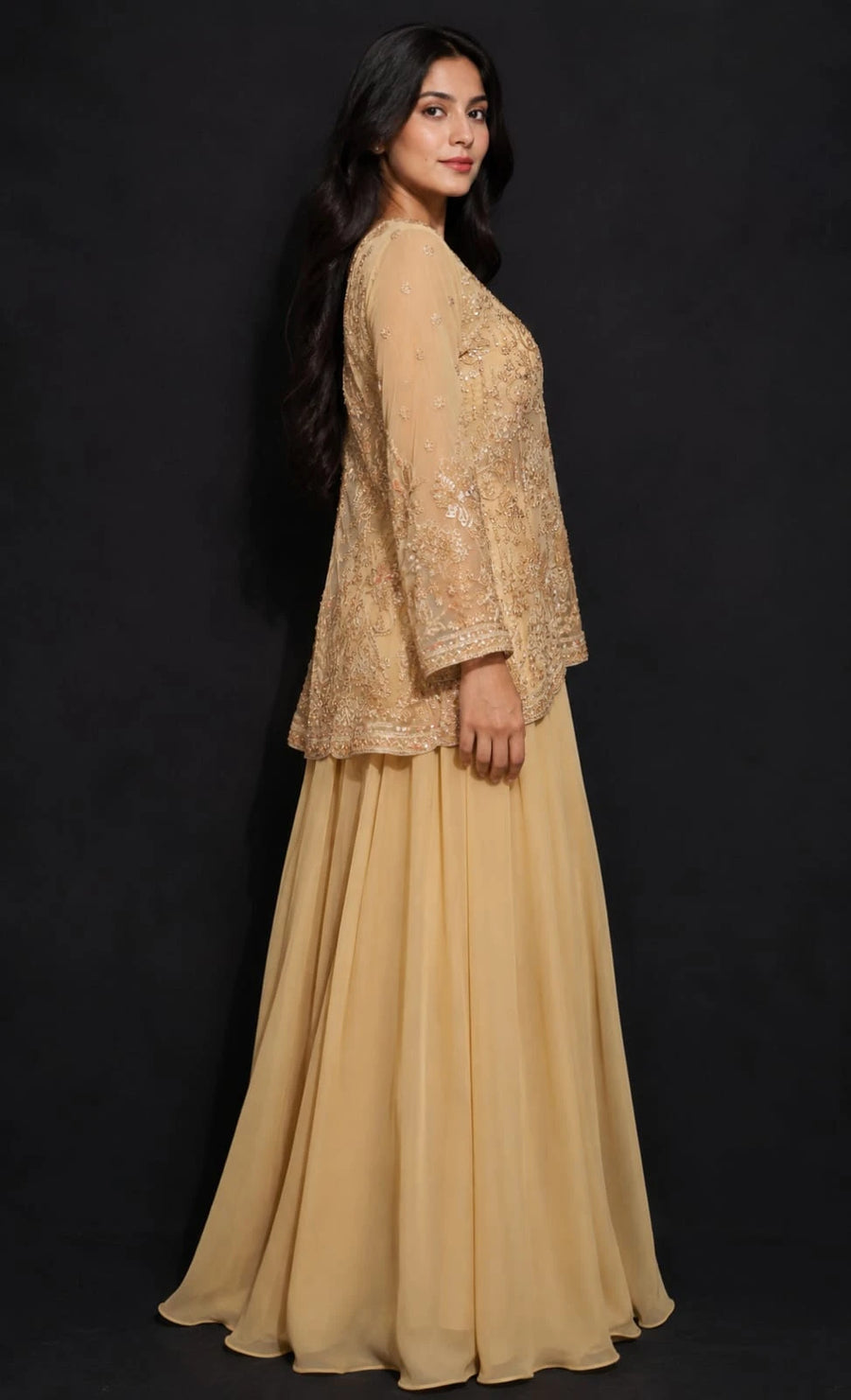 gold sharara