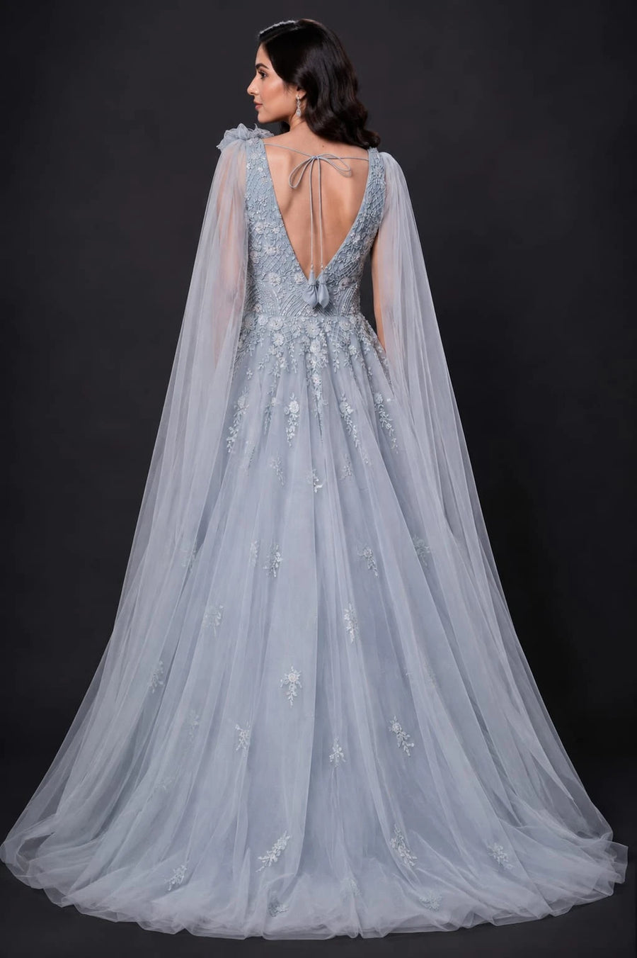 sky gown