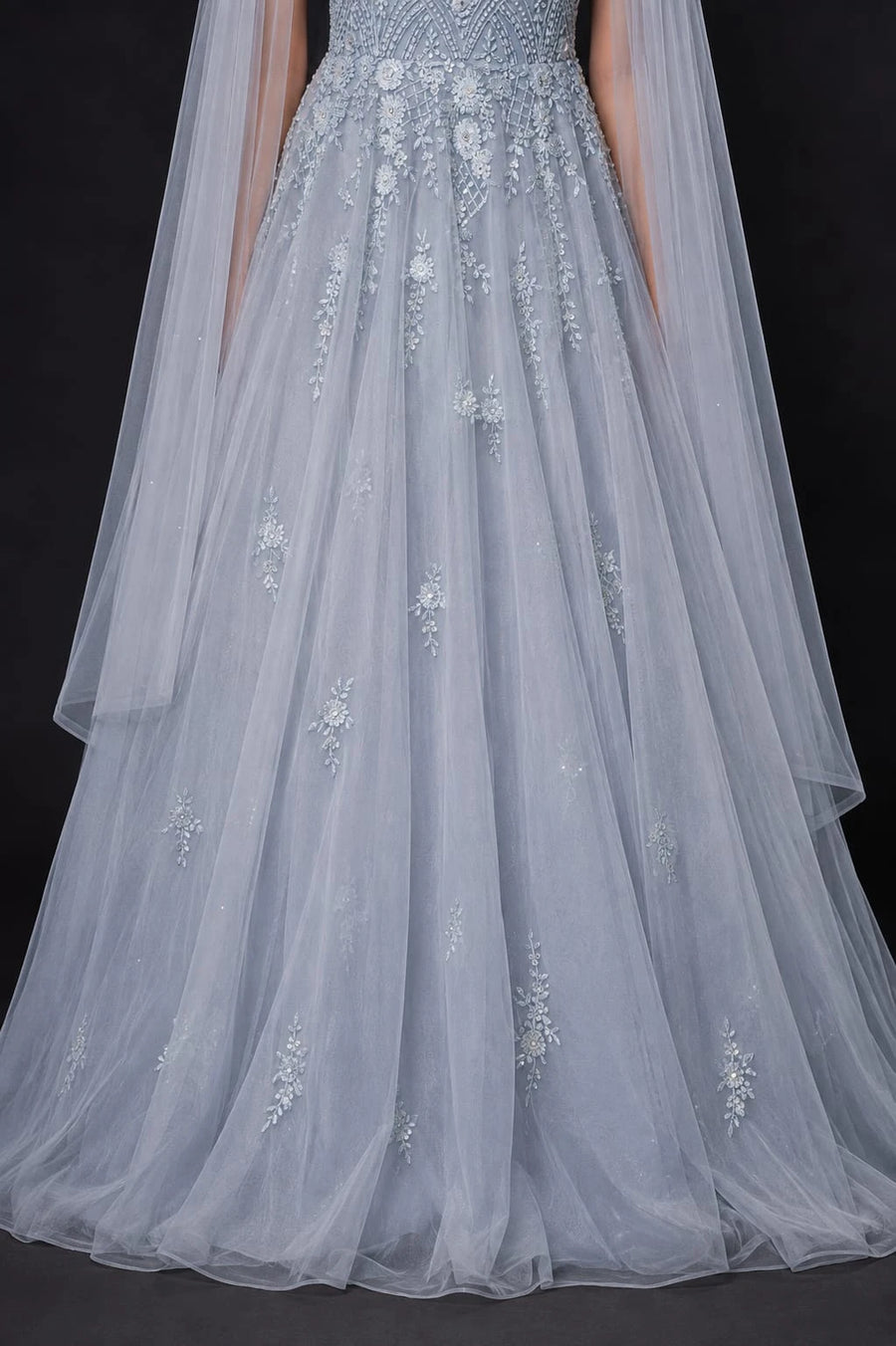 sky gown