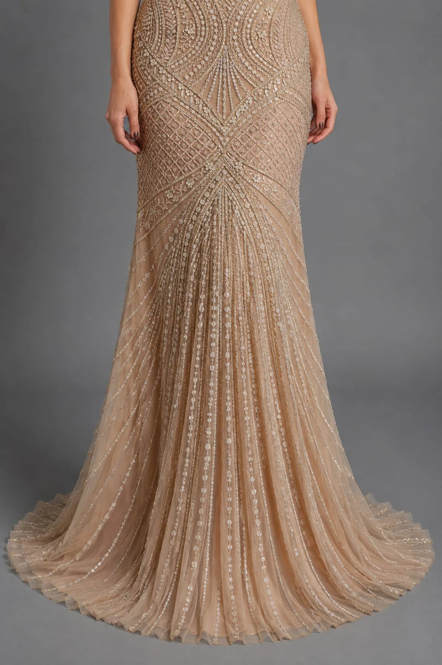 gold occasion wear