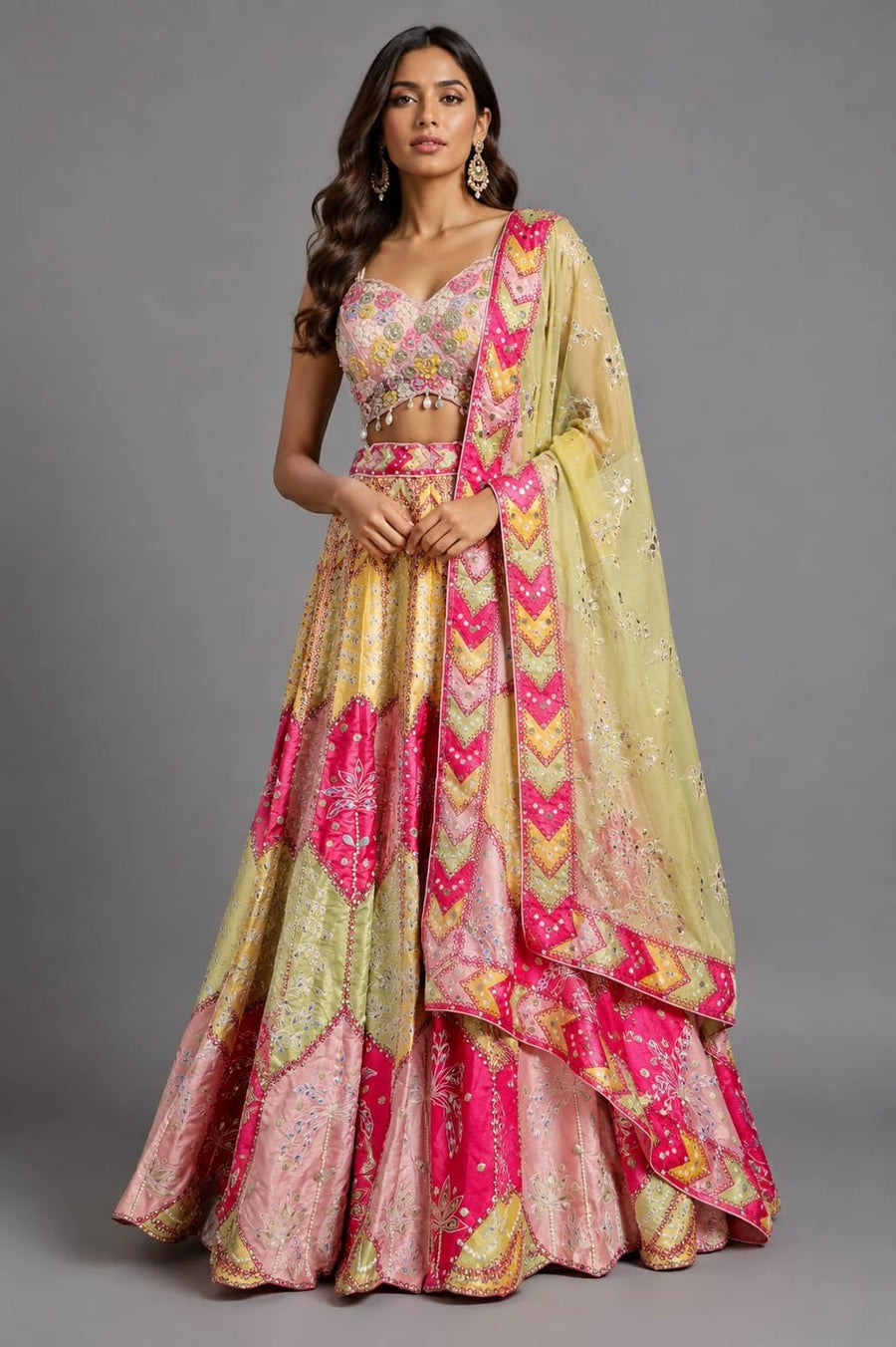 pink pdp lehenga