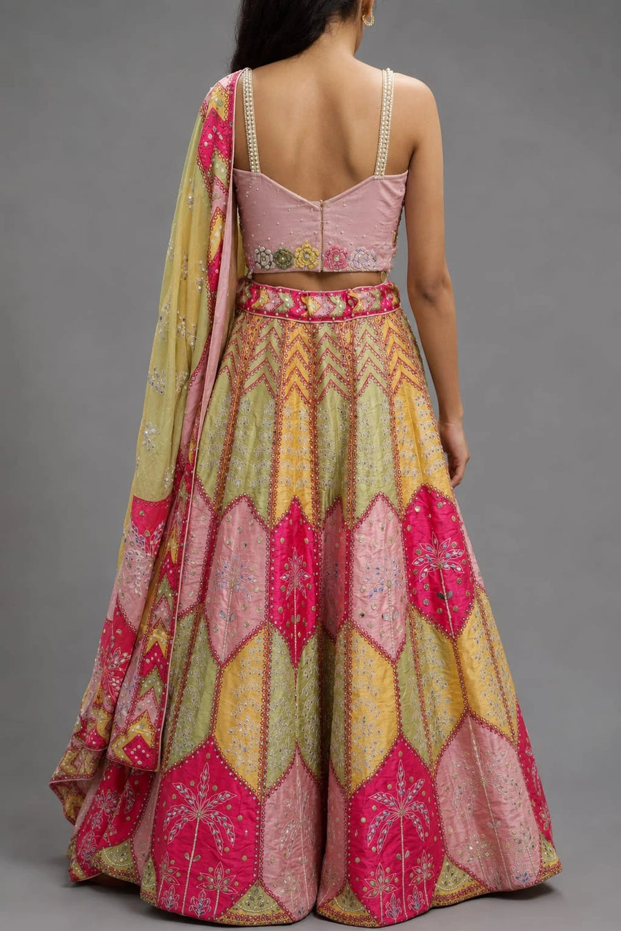 pink pdp lehenga