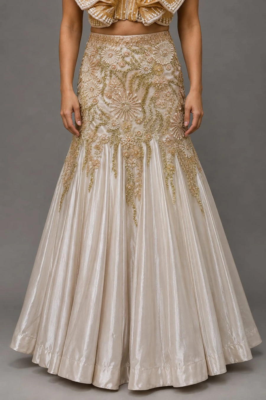 Pearl Embellished Lehenga