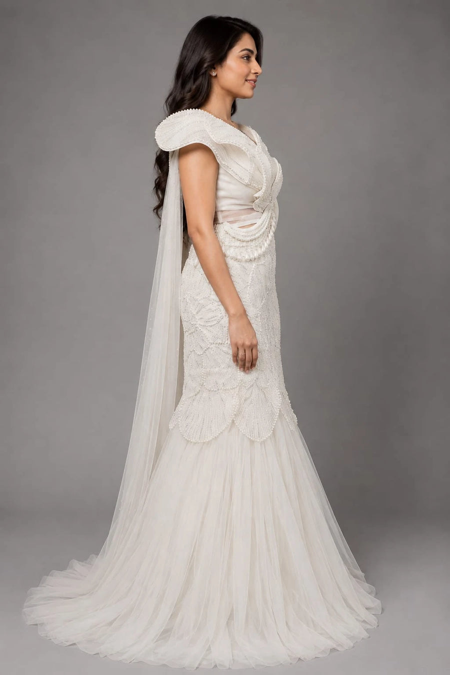 Pearl Embellished Lehenga