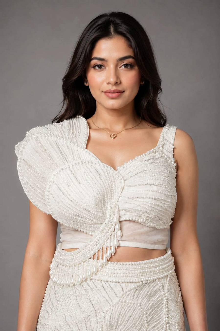 Pearl Embellished Lehenga