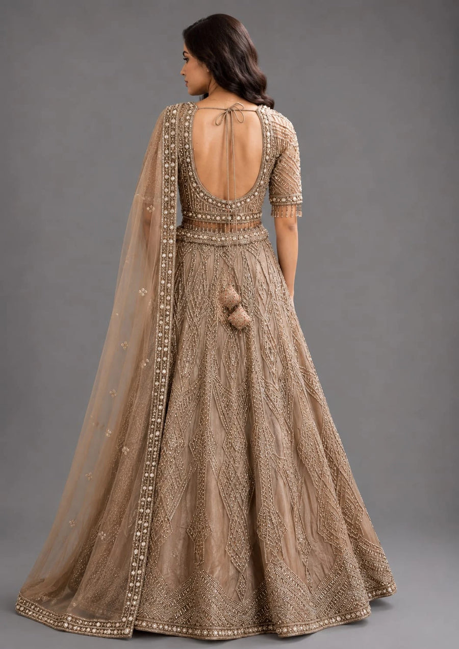 engagement lehenga