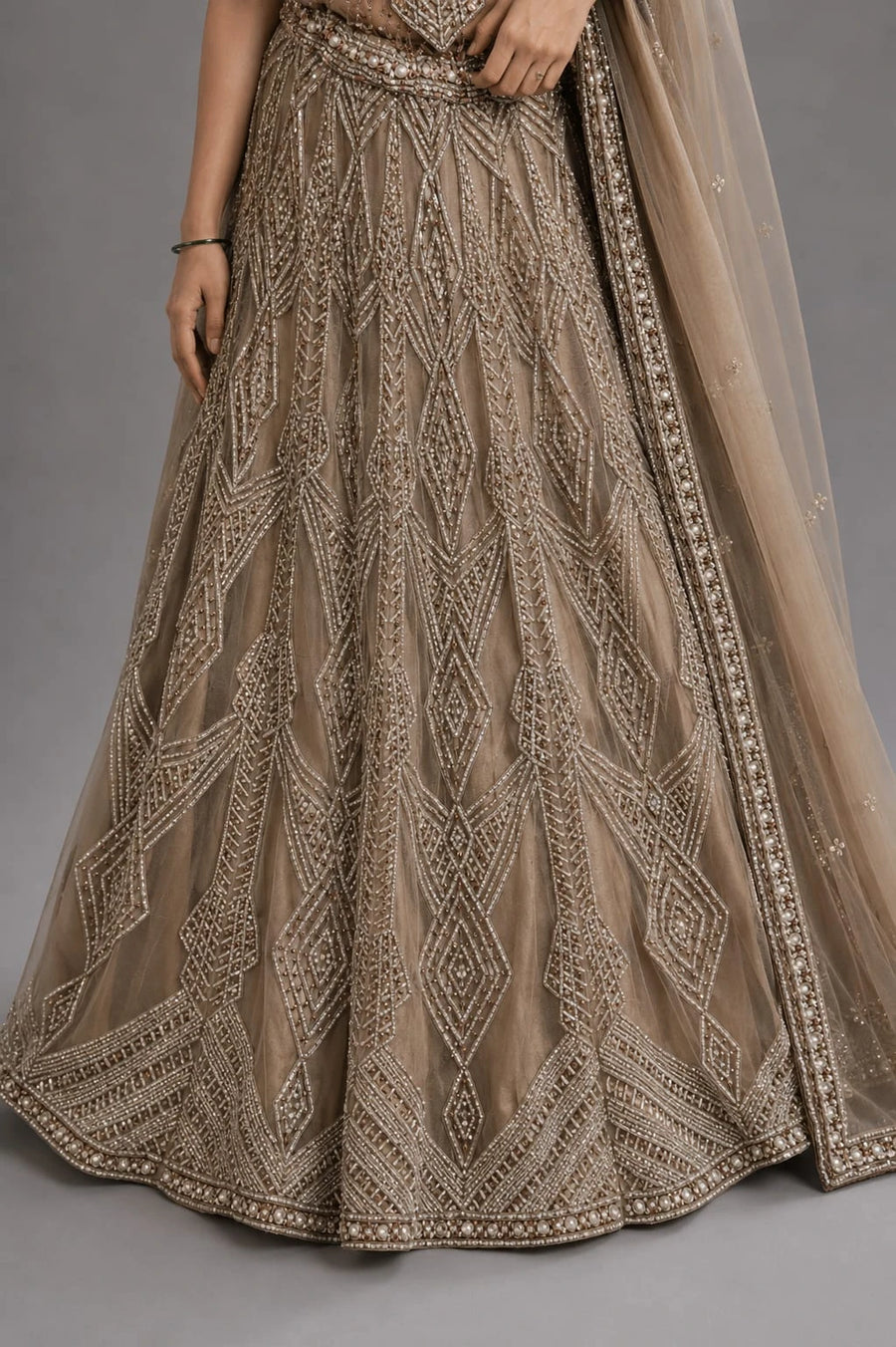 engagement lehenga