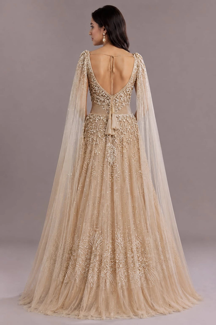 luxury designer gown
