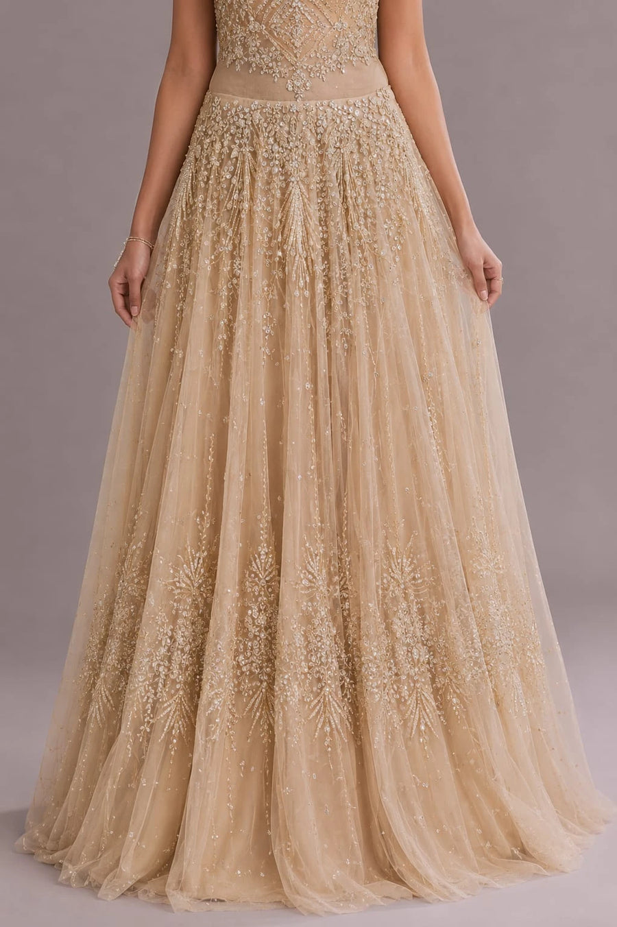 luxury designer gown