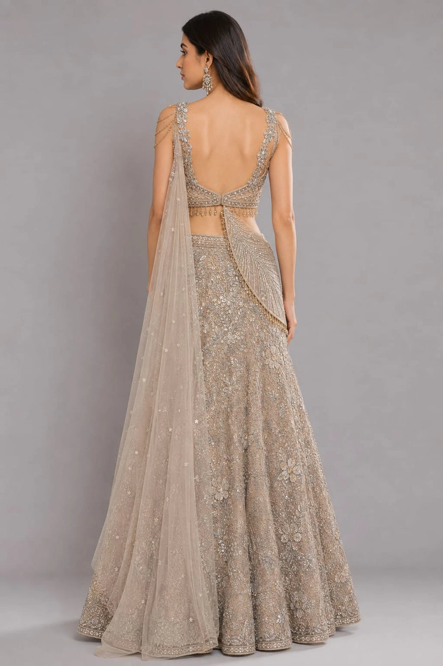 golden lehenga for women