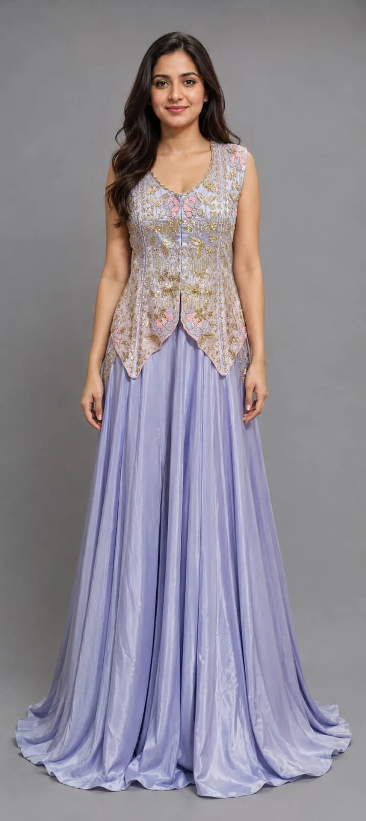 Peacock Blue Sharara Set