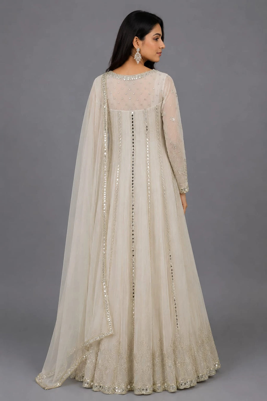 ivory indo western