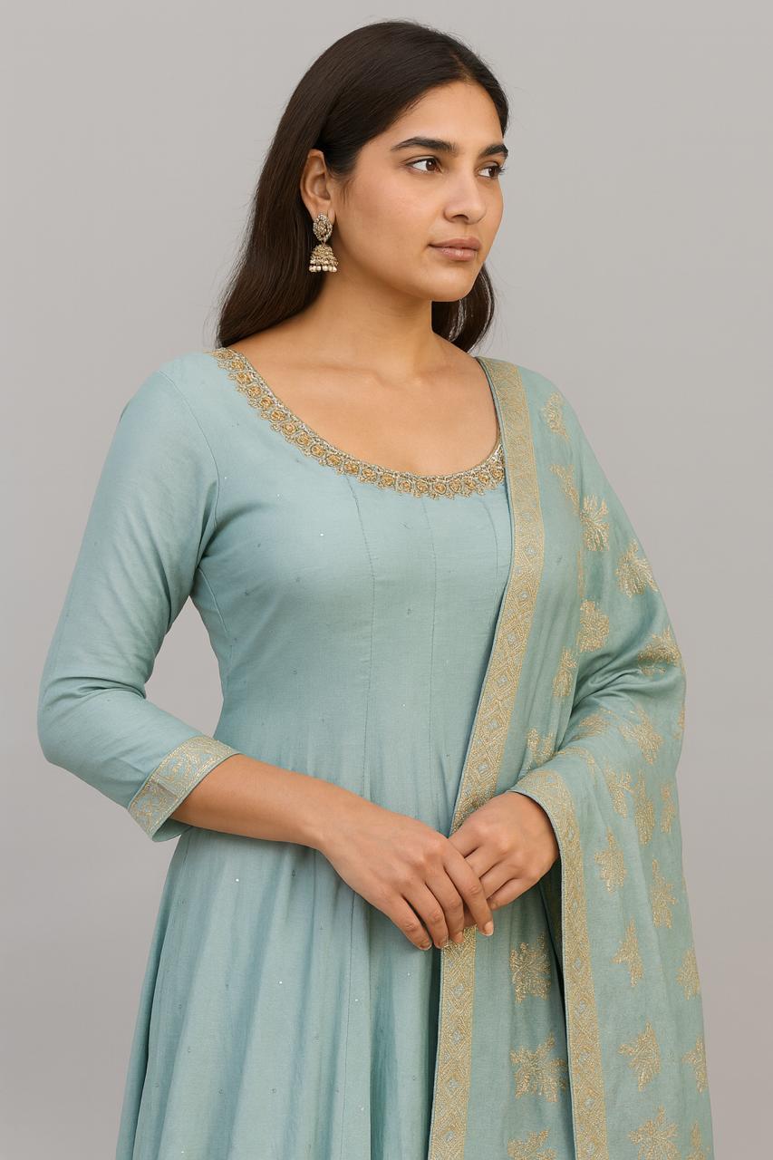 Anarkali Suit with dupatta