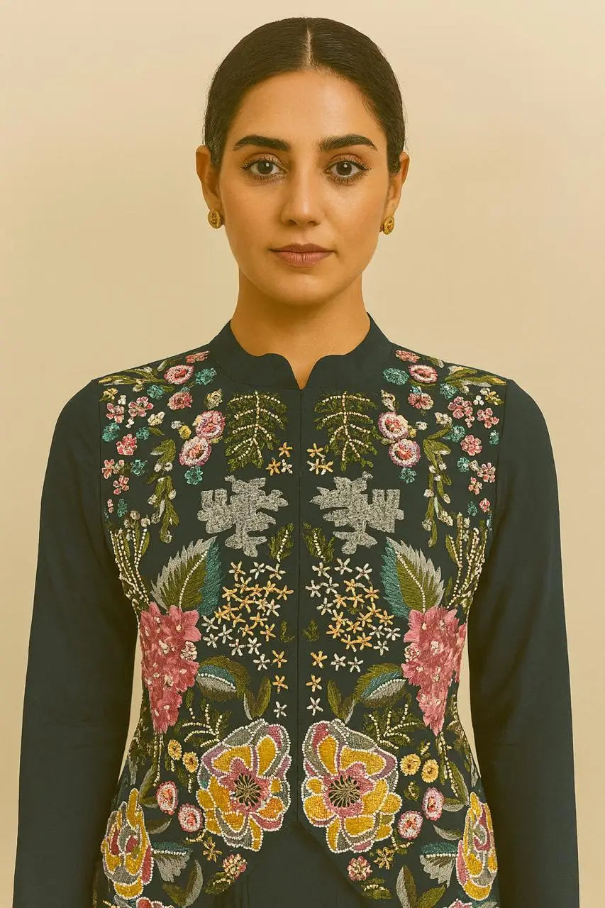 green co-ed set style