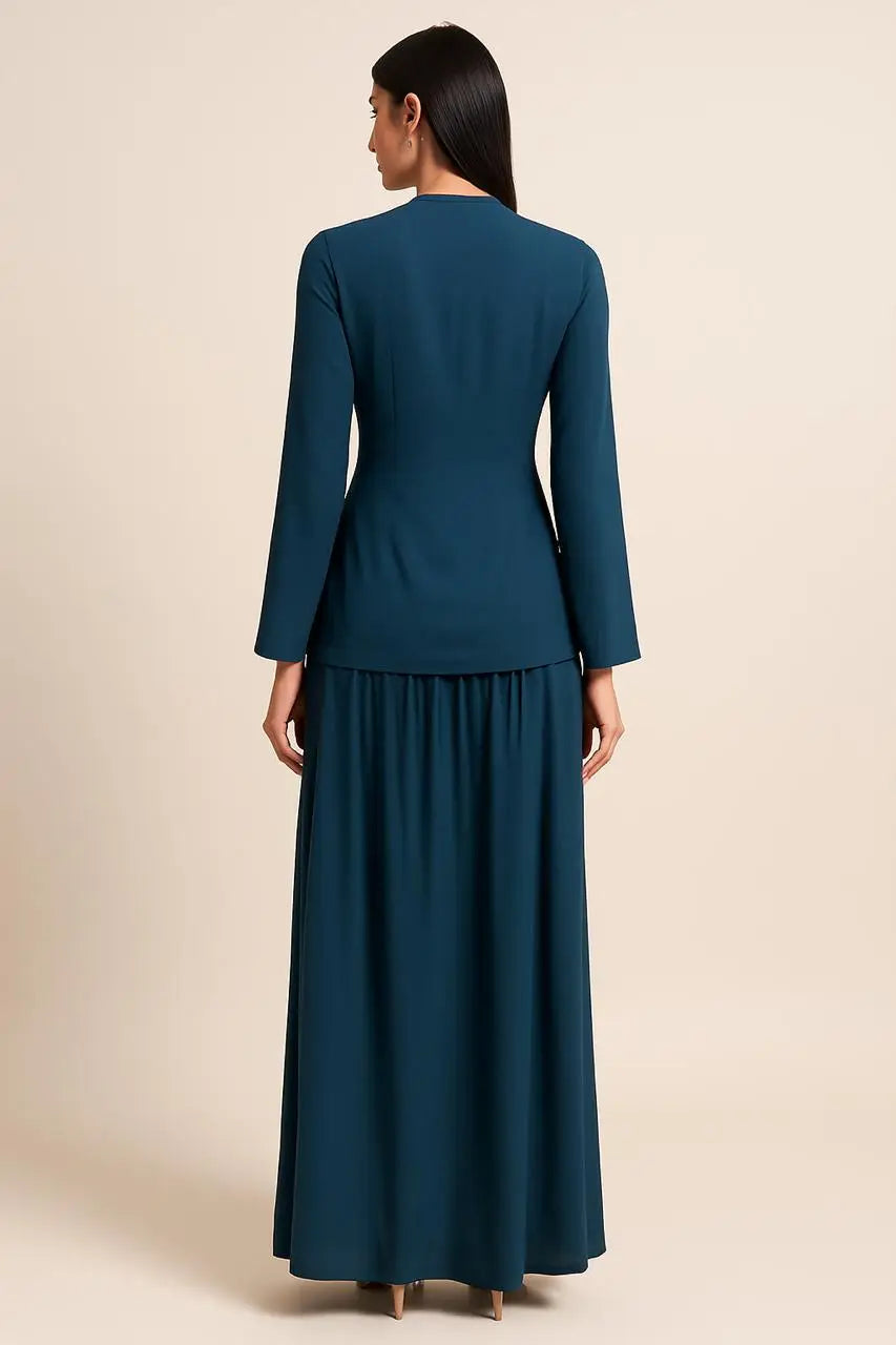 green co-ed set style