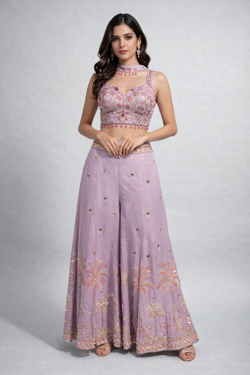 Crop Top Sharara