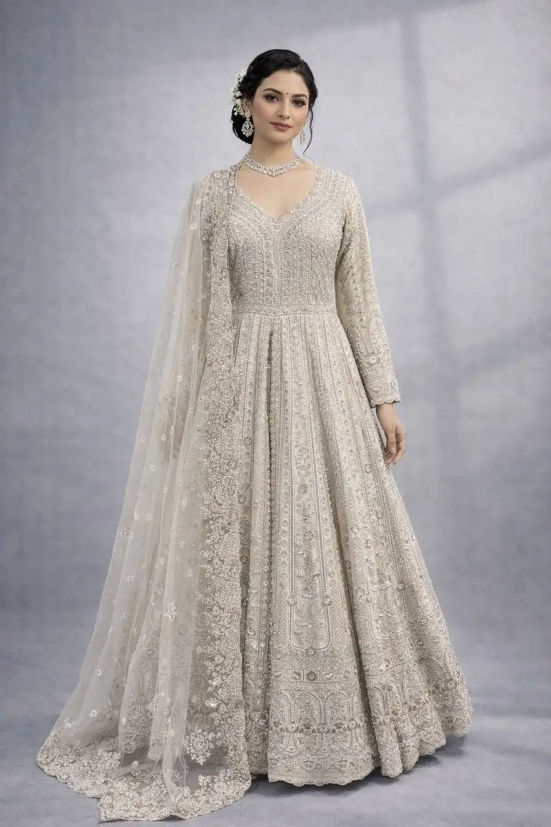 indo western gown