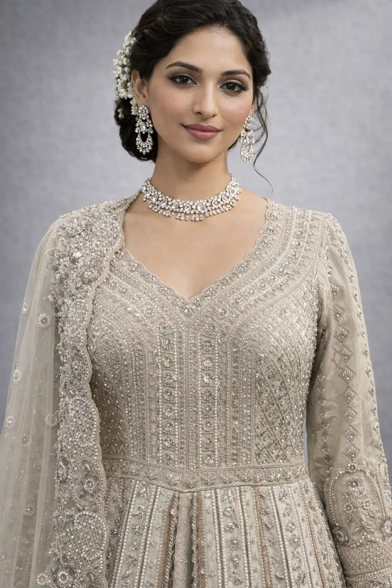 indo western gown