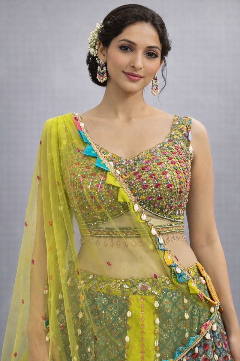 Crop Top Lehenga