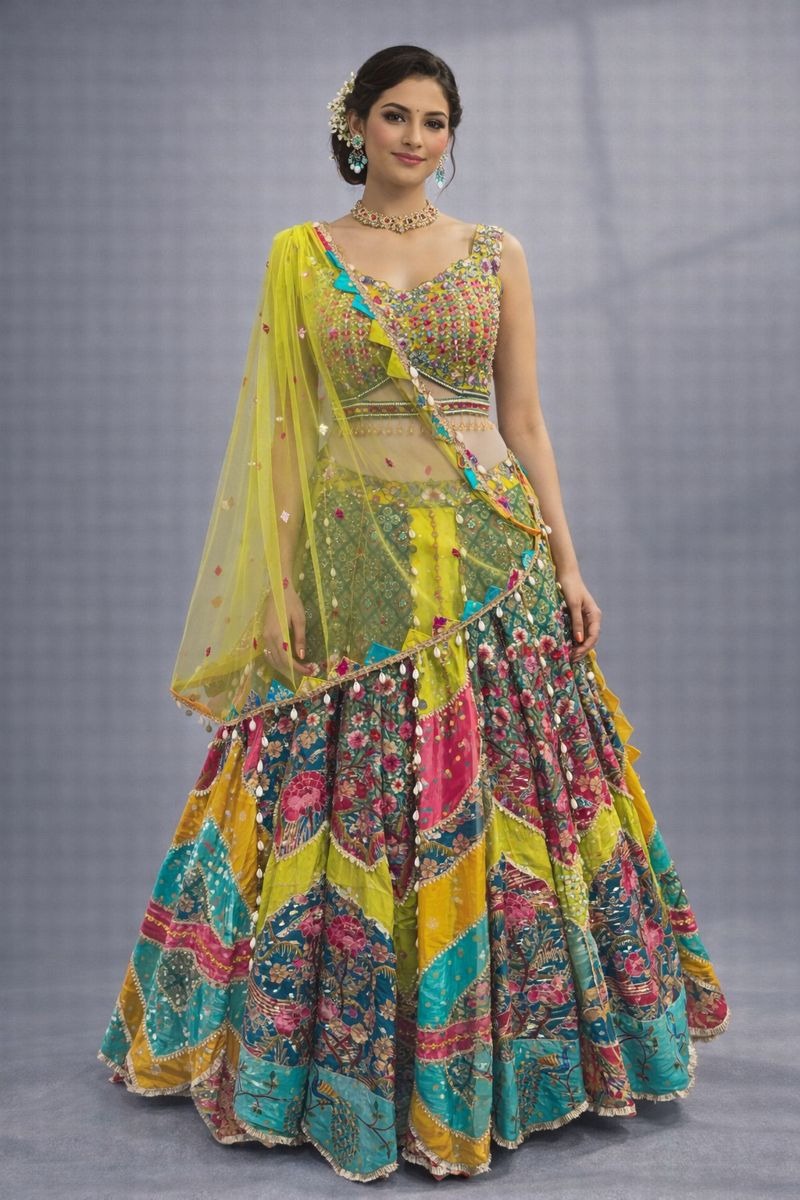 Crop Top Lehenga