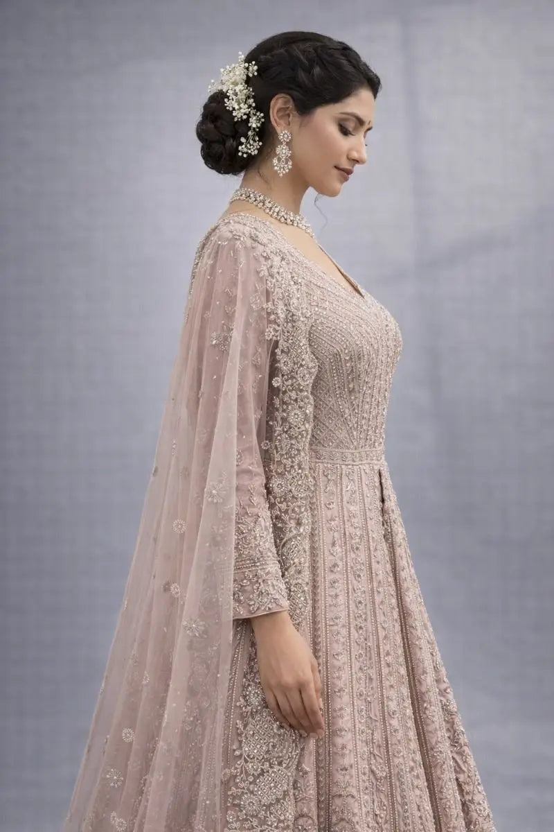 indo western gown