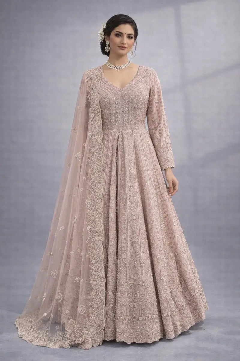 indo western gown