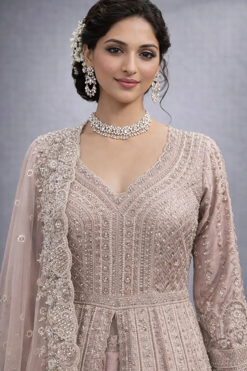 indo western gown