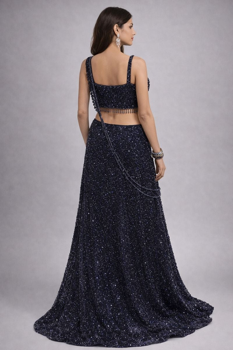 Crop Top Skirt tall cut Style