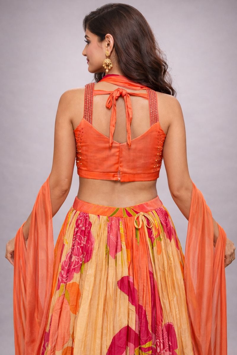 Crop Top  Lehenga