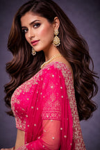 hot pink lehenga