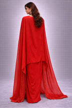 Red traditional outfit