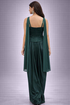 Dhoti Set with Embellished Corset Blouse