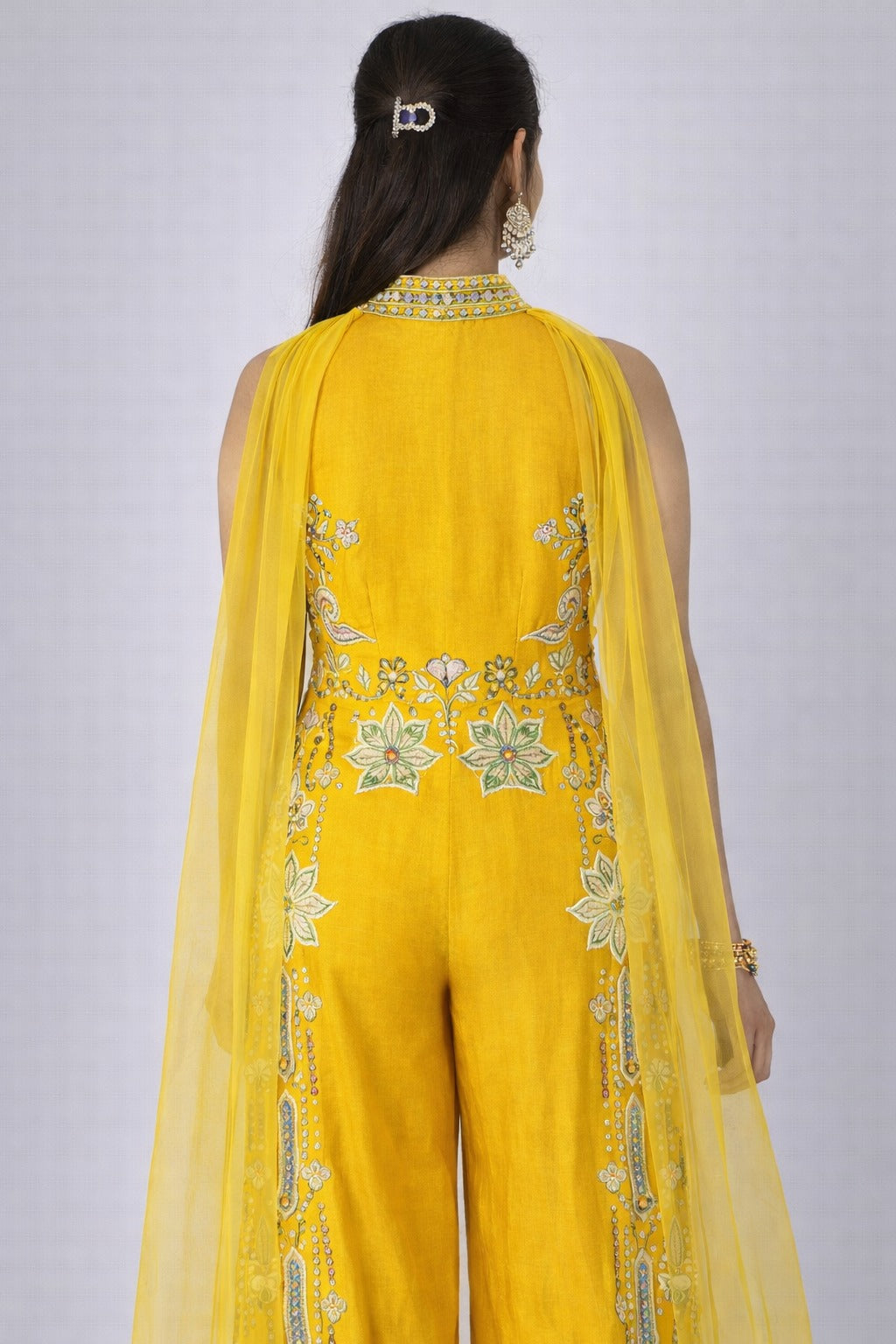 mustard jumpsuit