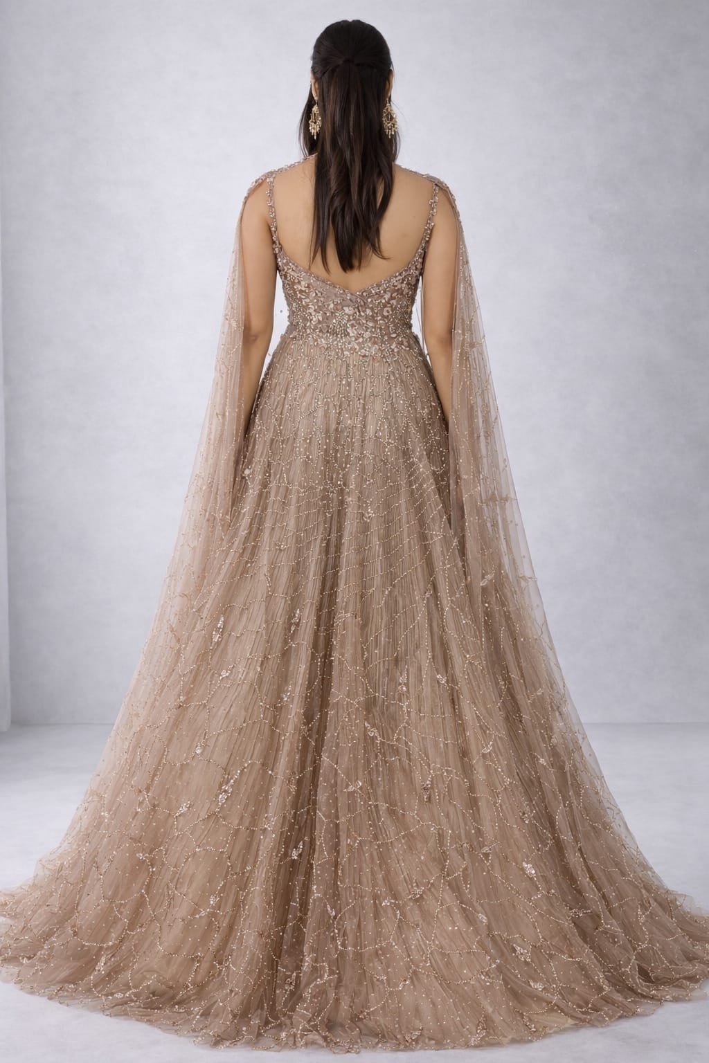 copper gown