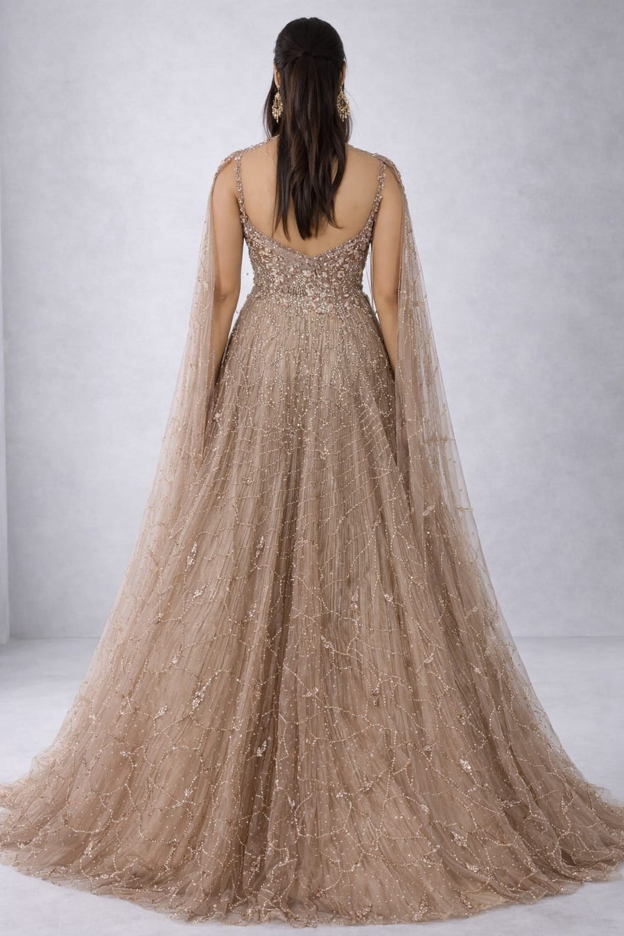 copper gown