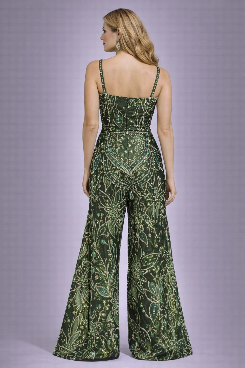 olive green jumpsuit