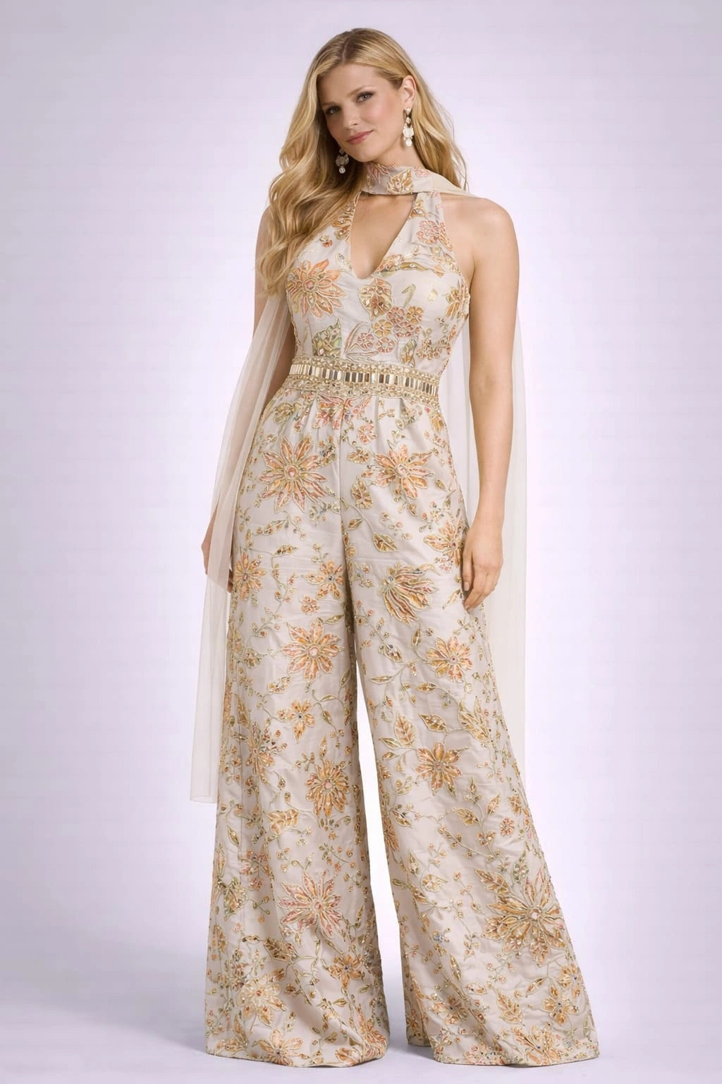 floral jumpsuit